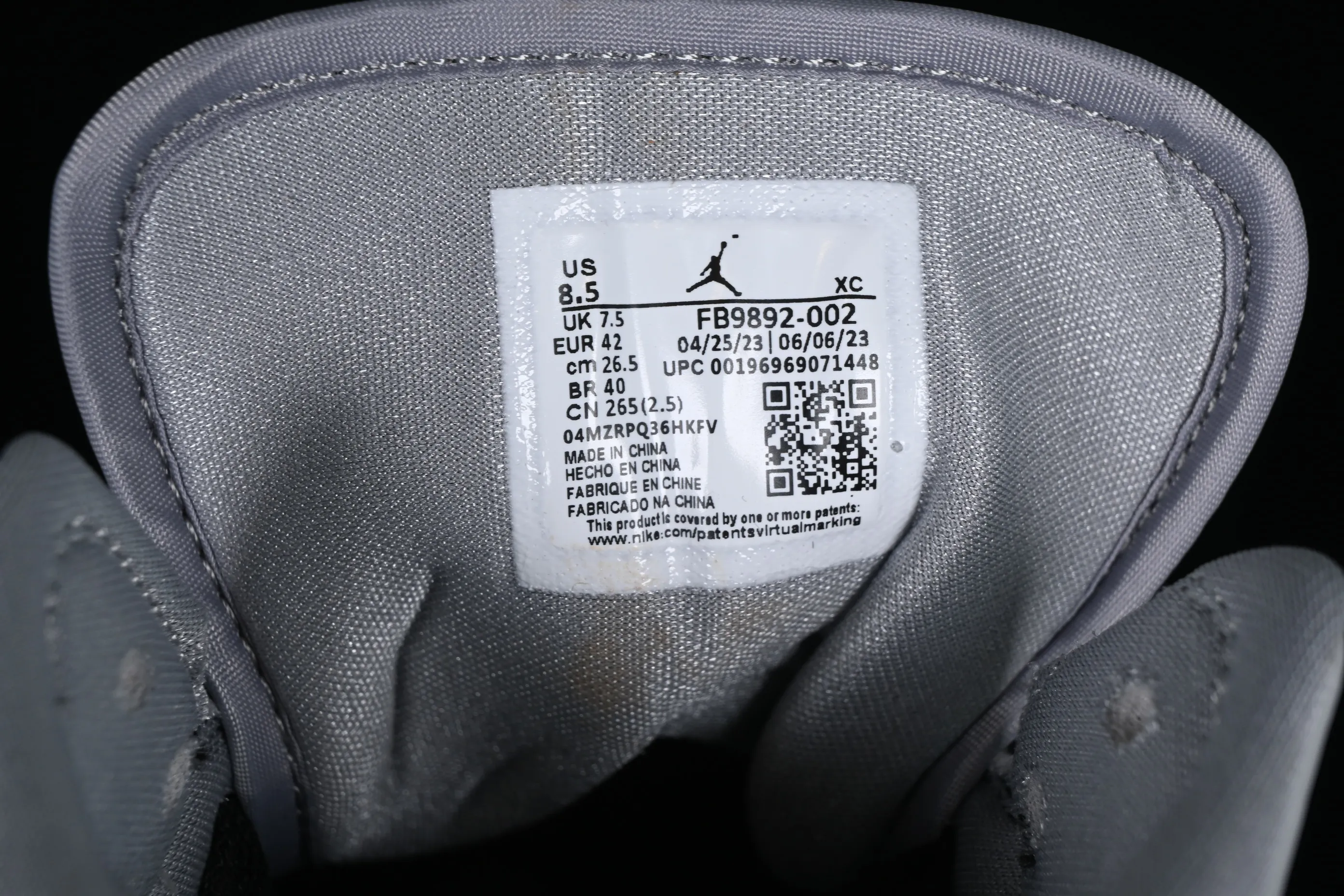 All categories Air Jordan Jordan series basketball shoes Air Jordan 1 Mid Air Jordan 1 Mid SE "Black Chrome" AJ1 Joe 1 Smoked Panda mid-top basketball shoes FB9892-002